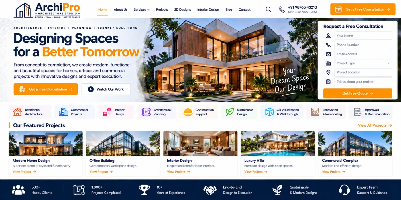 Architect Studio Website