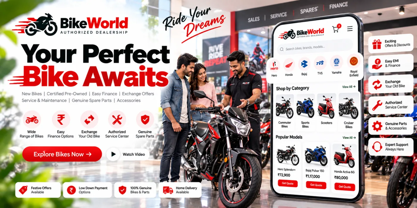 Bike Dealership Website