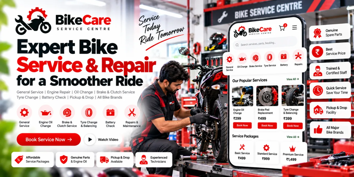 Bike Service Centre Website