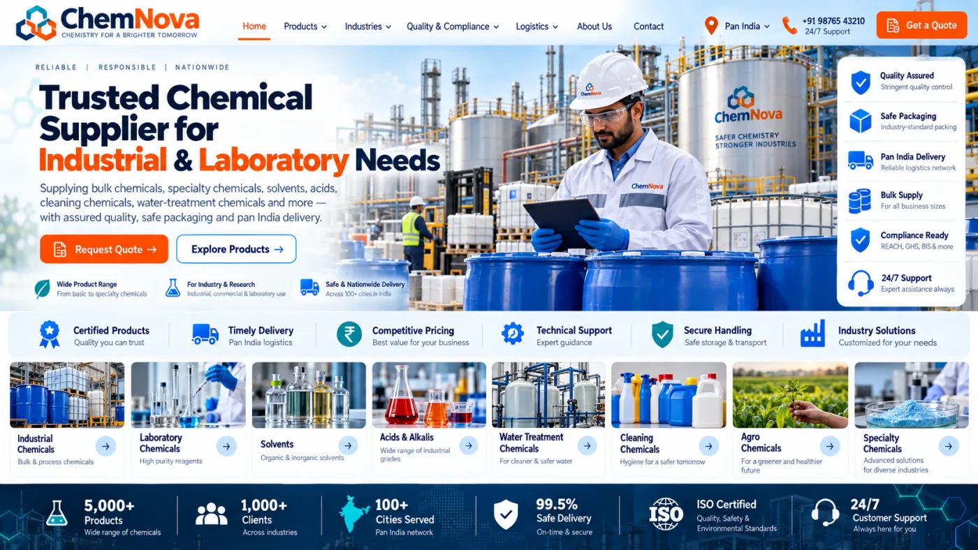 Chemical Supplier Website