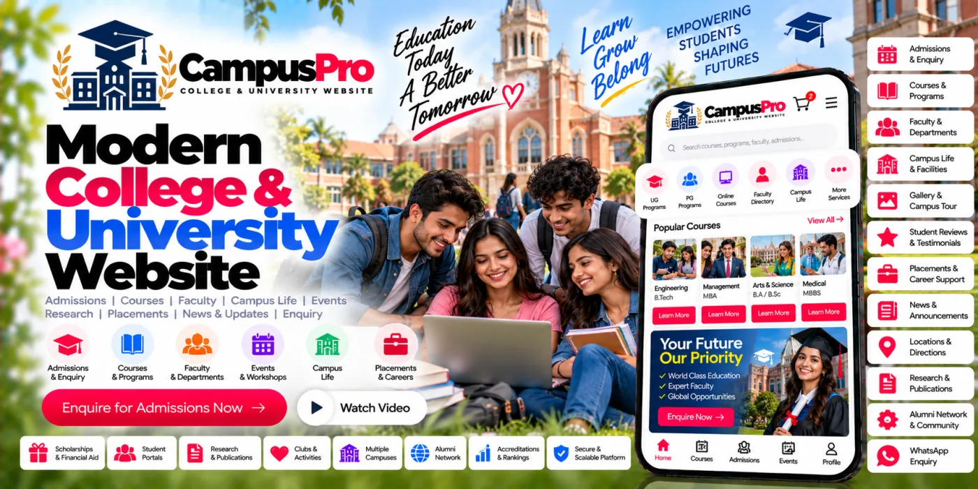 College & University Website