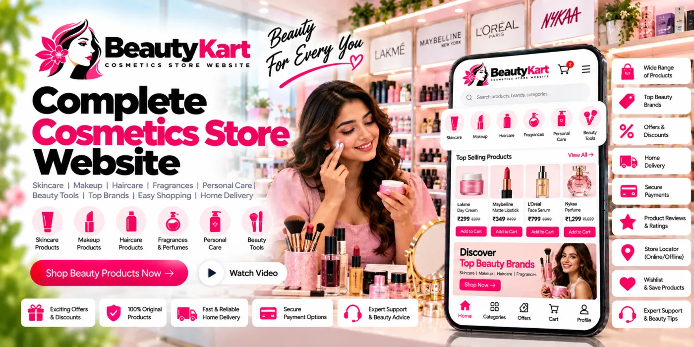 Cosmetics Store Website