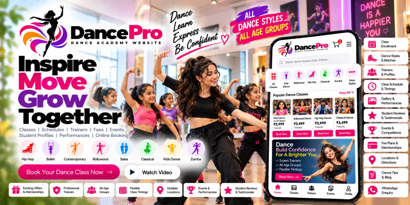 Dance Academy Website