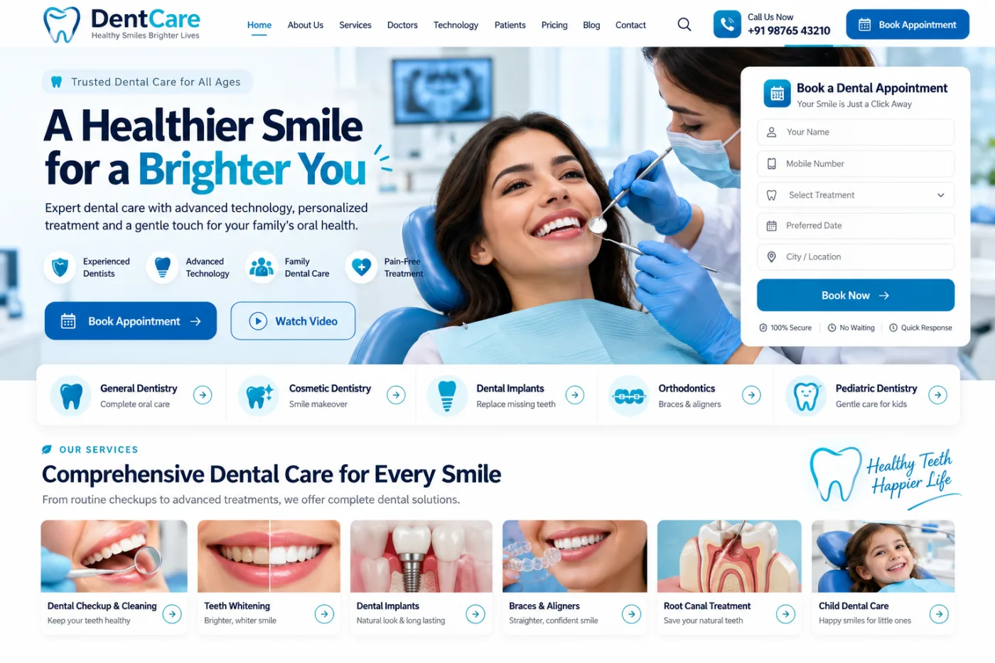Diagnostic Lab Website