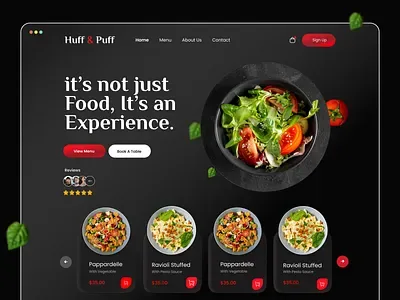 Fine Dining Restaurant Website