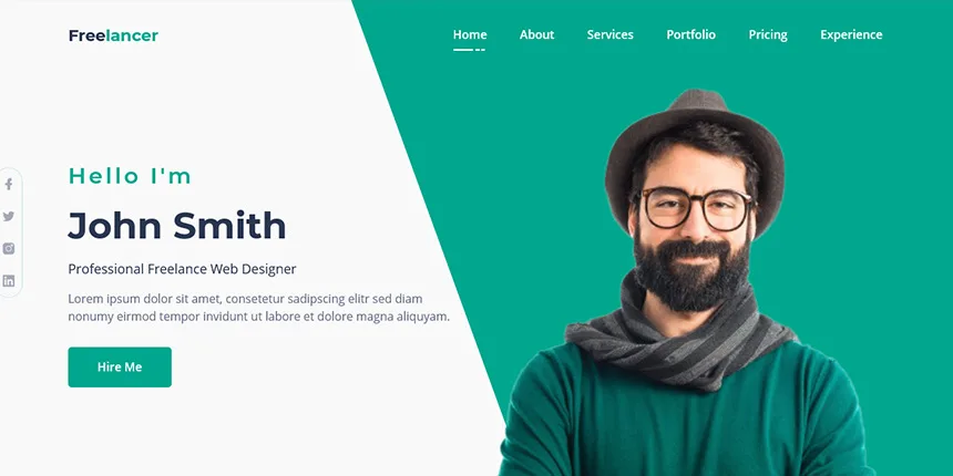 Freelancer Portfolio Website