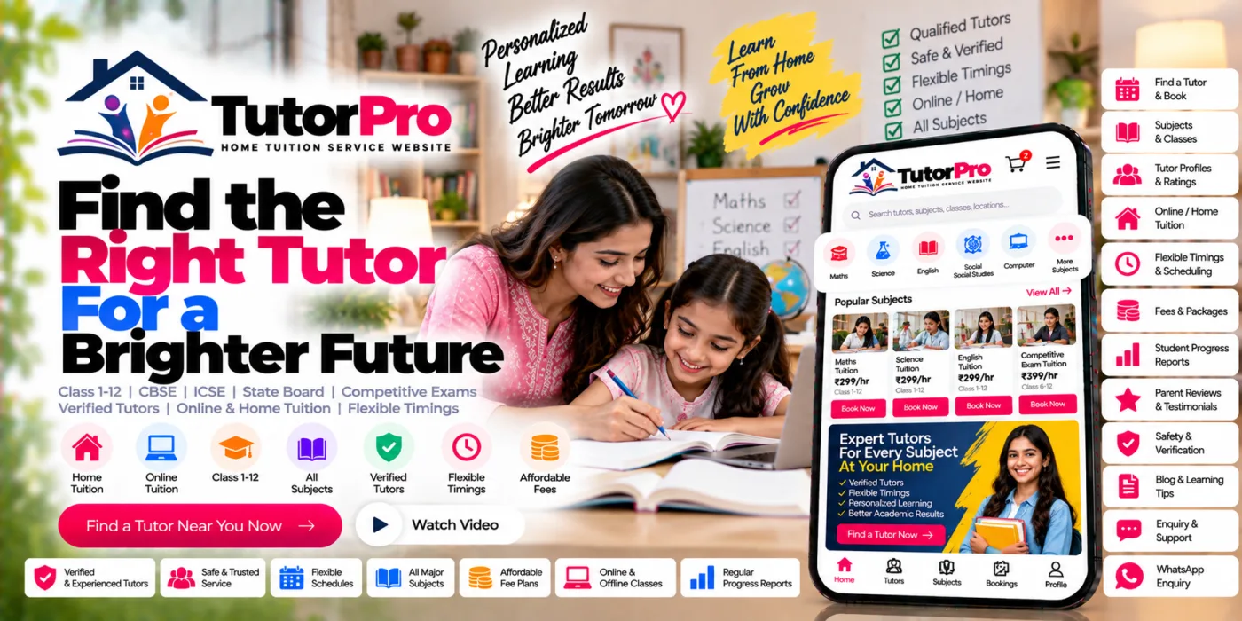 Home Tuition Service Website