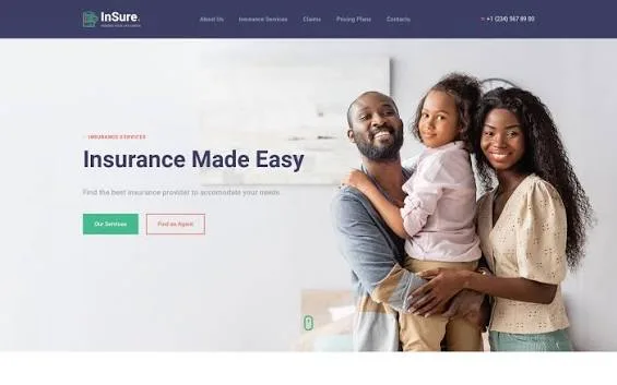 Insurance Agency Website