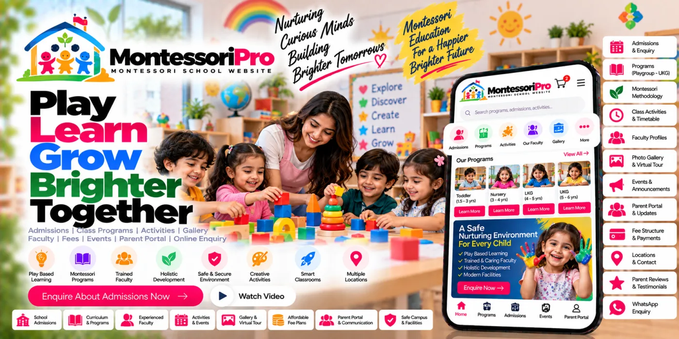Montessori School Website