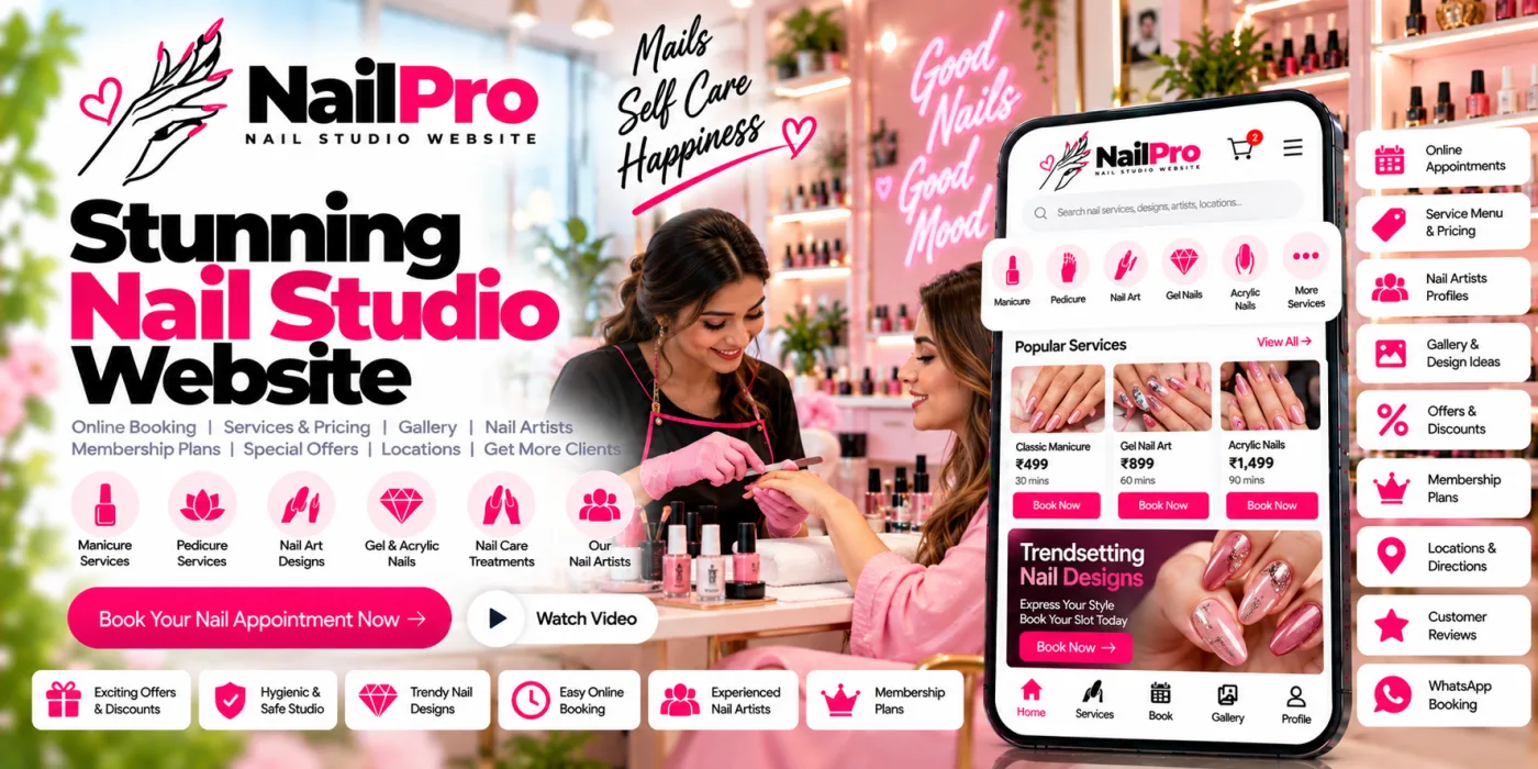 Nail Studio Website