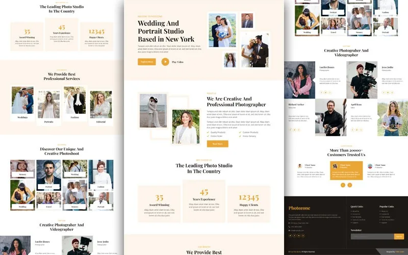 Photography Studio Website