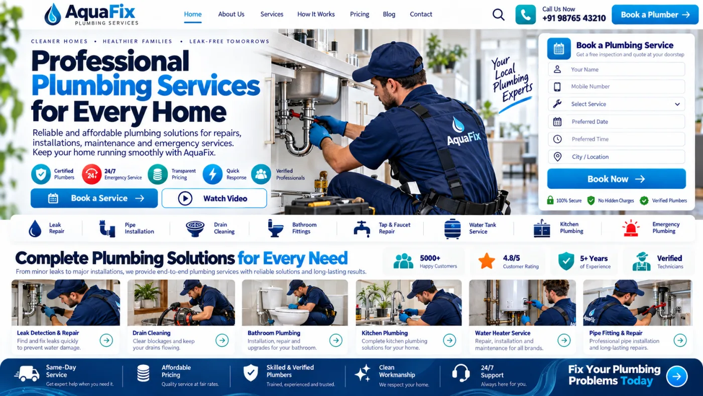 Plumber Website