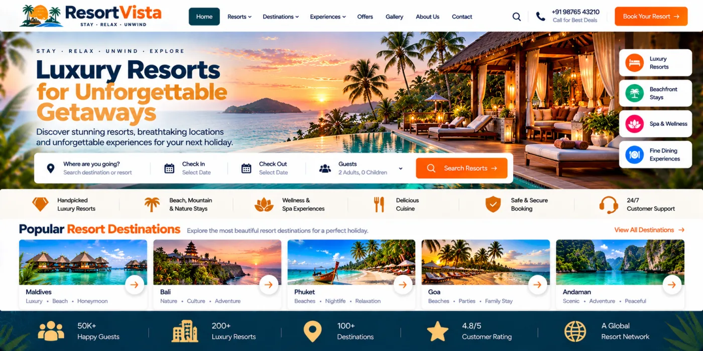 Resort Website