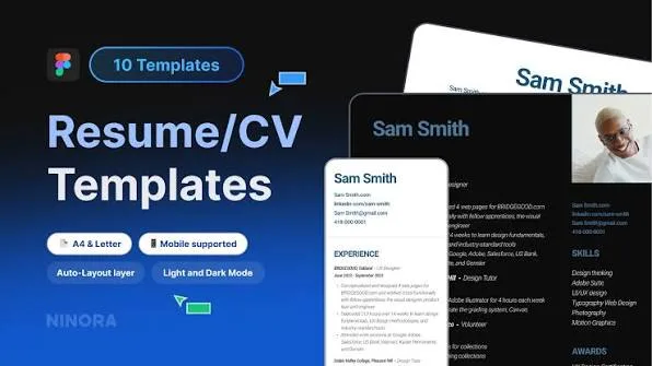 Resume & CV Site Website
