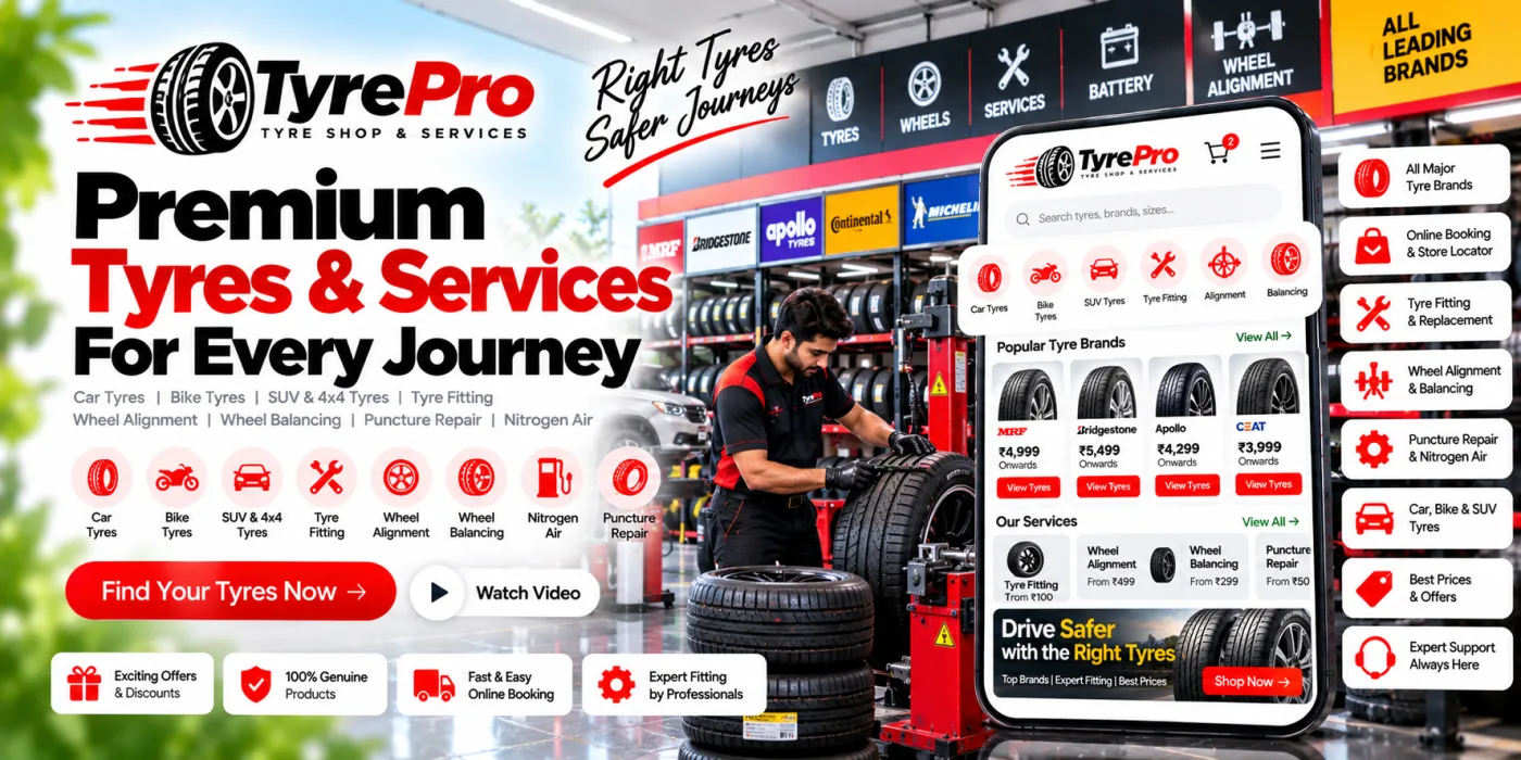 Tyre Shop Website