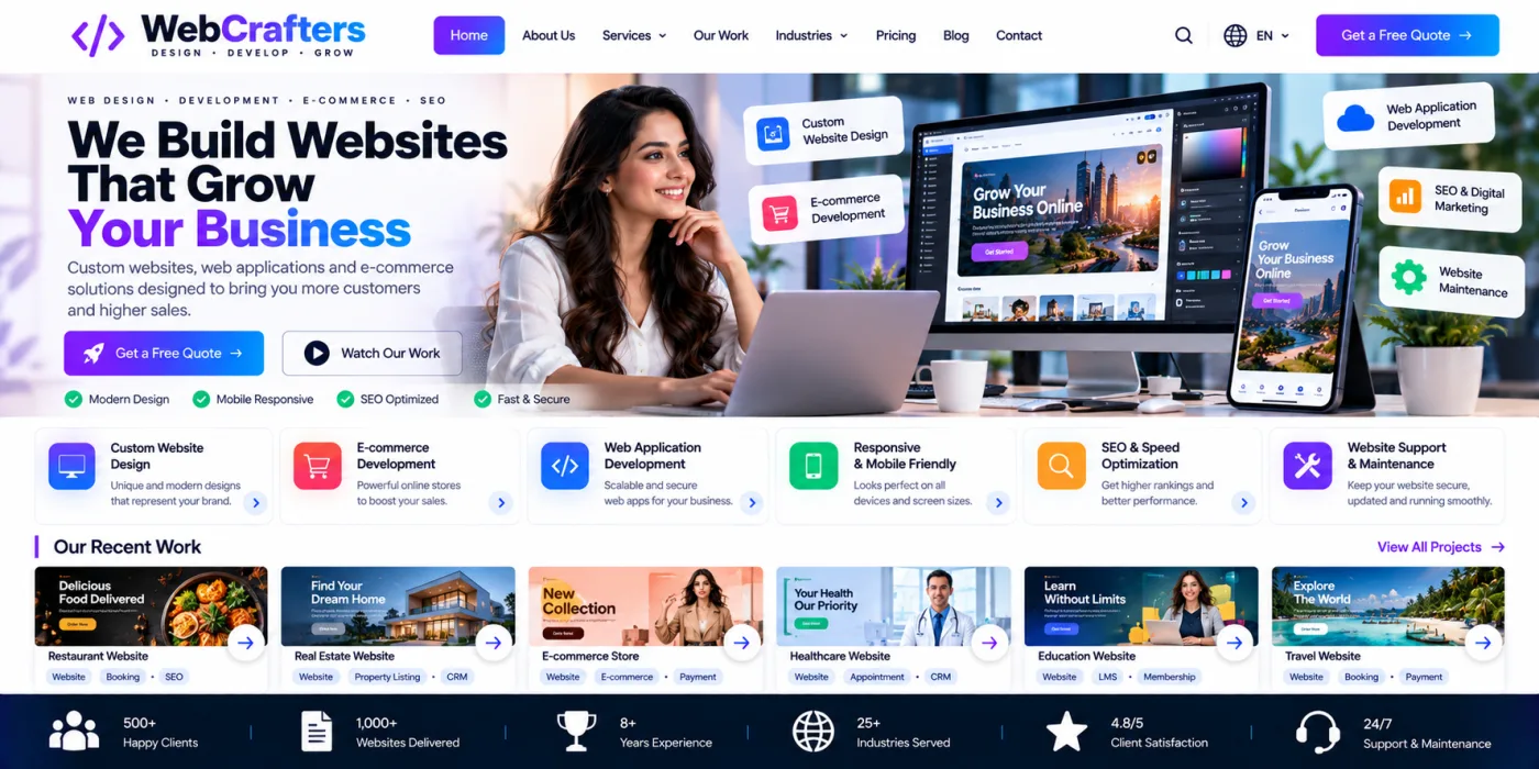 Web Development Studio Website